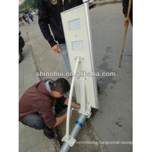 Auto on-off easy installation high quality high power solar led path light industrial park china